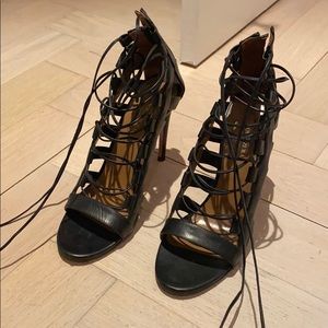 Aquazzura strap up pumps size 37.5